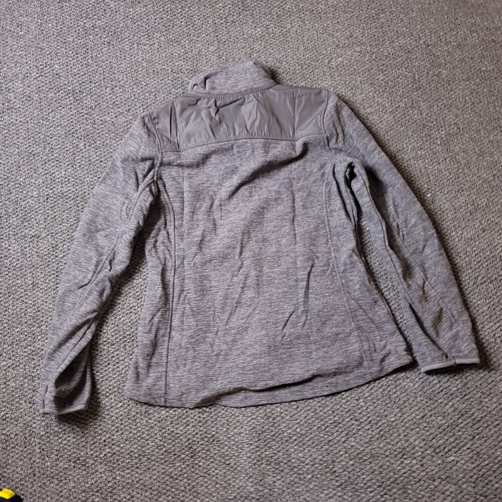 Reebok Jacket Womens M Medium Gray Full Zip Active Athletic Top Track Running - Picture 4 of 10